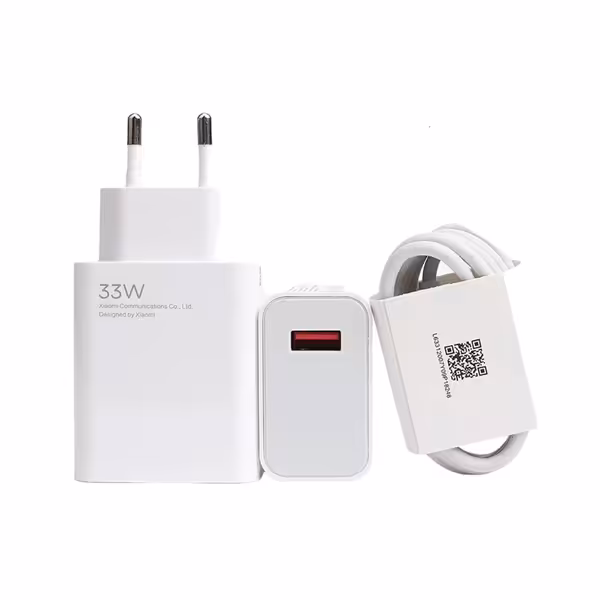 شارژر دیواری شیائومی مدل 33 وات به همراه کابل تبدیل USB-C | کالابالا