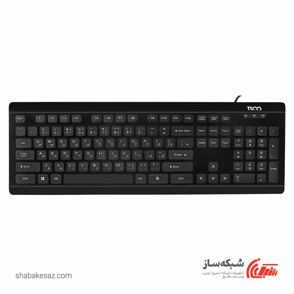 قیمت و خرید کیبورد تسکو TSCO TK 8032 باسیم - شبکه ساز