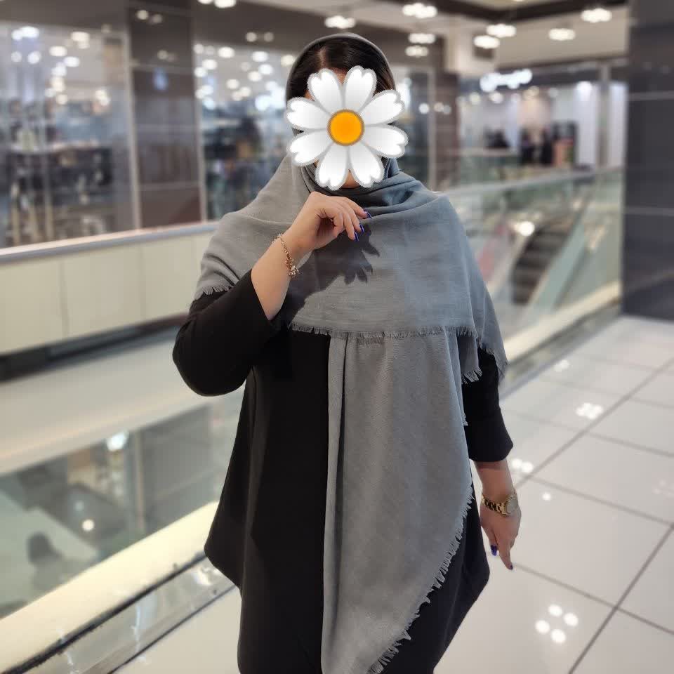 روسری قواره بزرگ نخی جناقی در سه رنگ