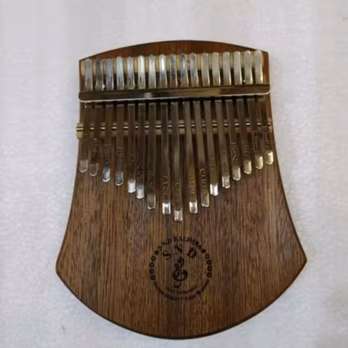 کالیمباSNDفلت سایلنت طرح 2چوبی 17 تیغه در رنگ و مدل های مختلف به همراه جعبه چوبی و چکش و پارچه و ارسال سریع 