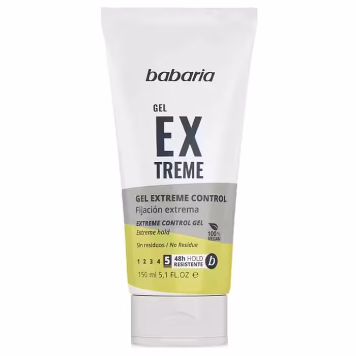 ژل مو 48 ساعته سختی 5 باباریا اکستریم 150 میل 