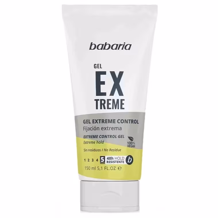 ژل مو 48 ساعته سختی 5 باباریا اکستریم 150 میل 