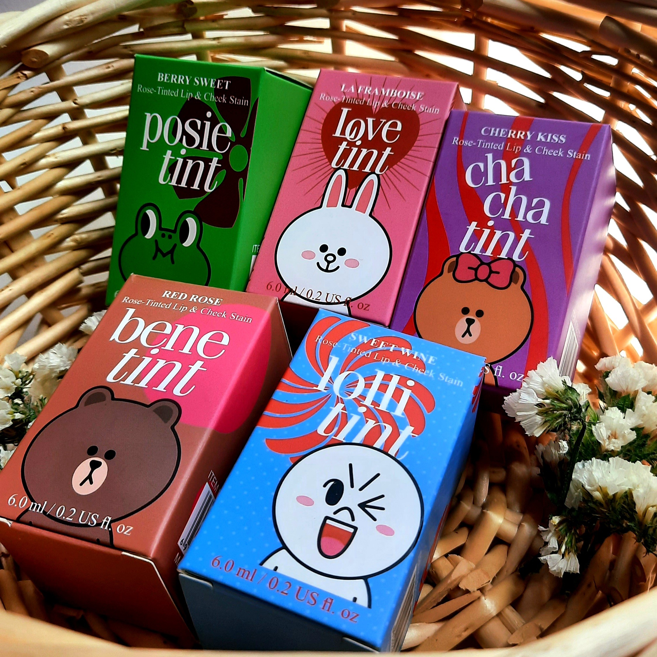 تینت لب لاکی