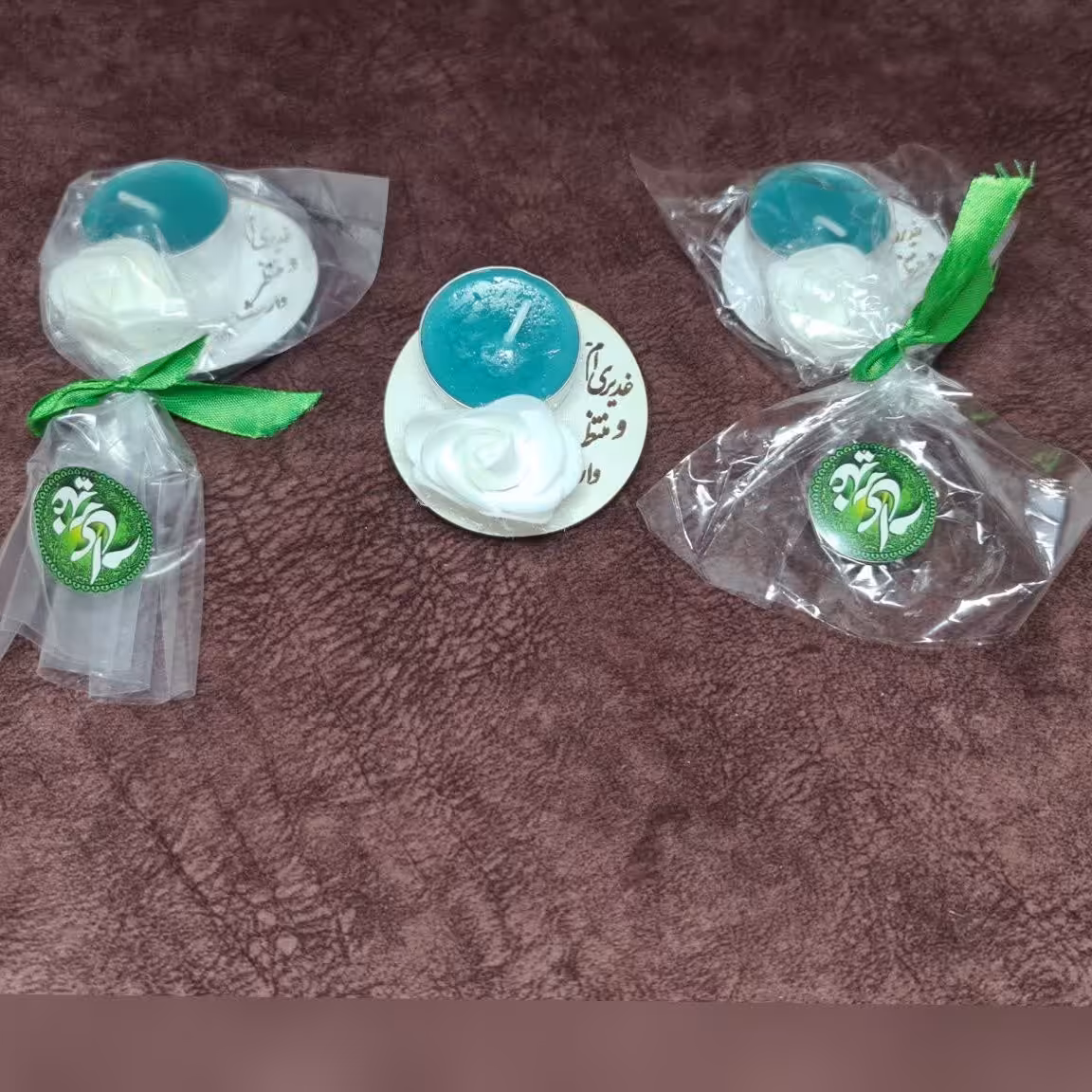 گیفت طرح غدیر شمع و گل هدیه مناسب جشن های غدیر 