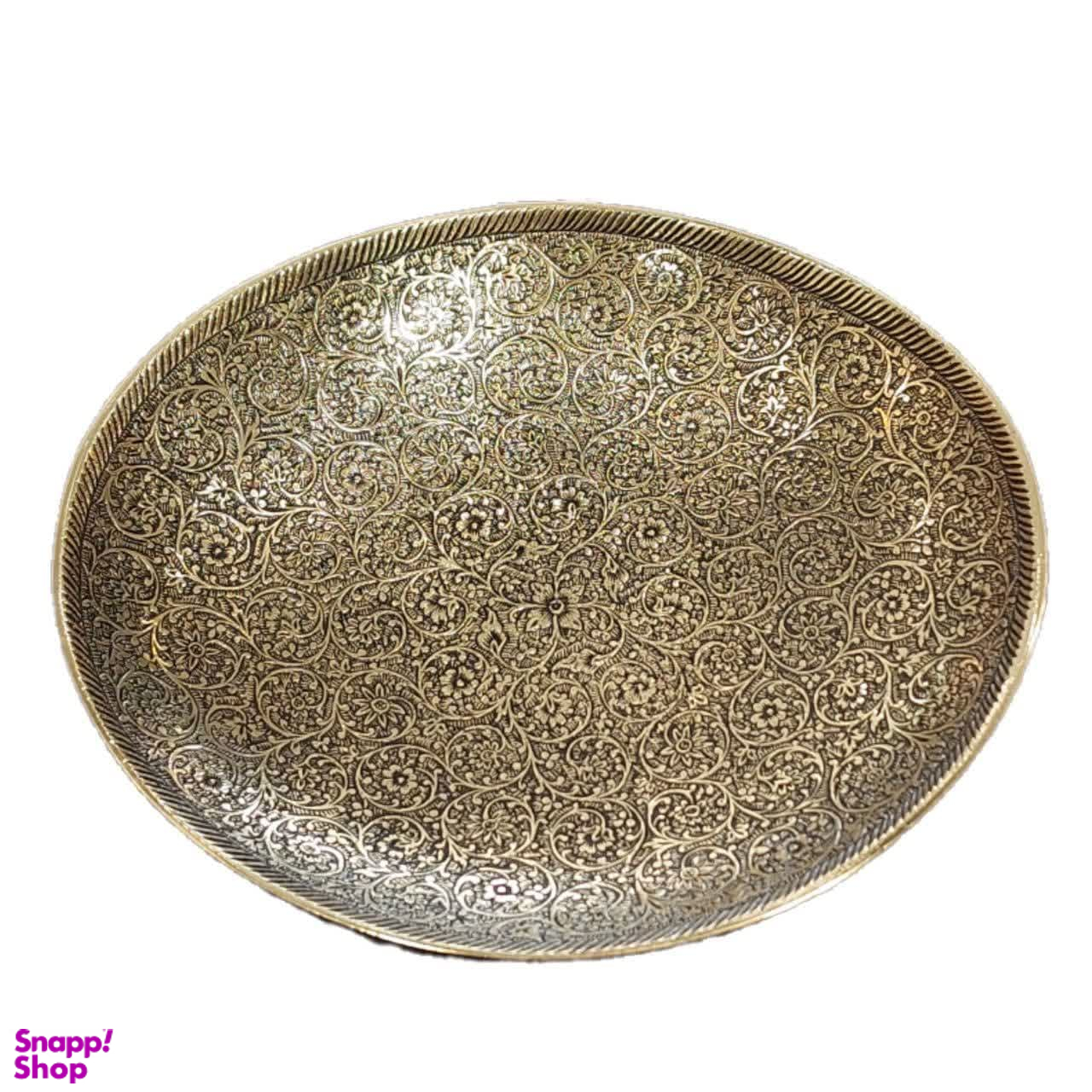 شیرینی خوری برنجی انتیک مدل امبوسا