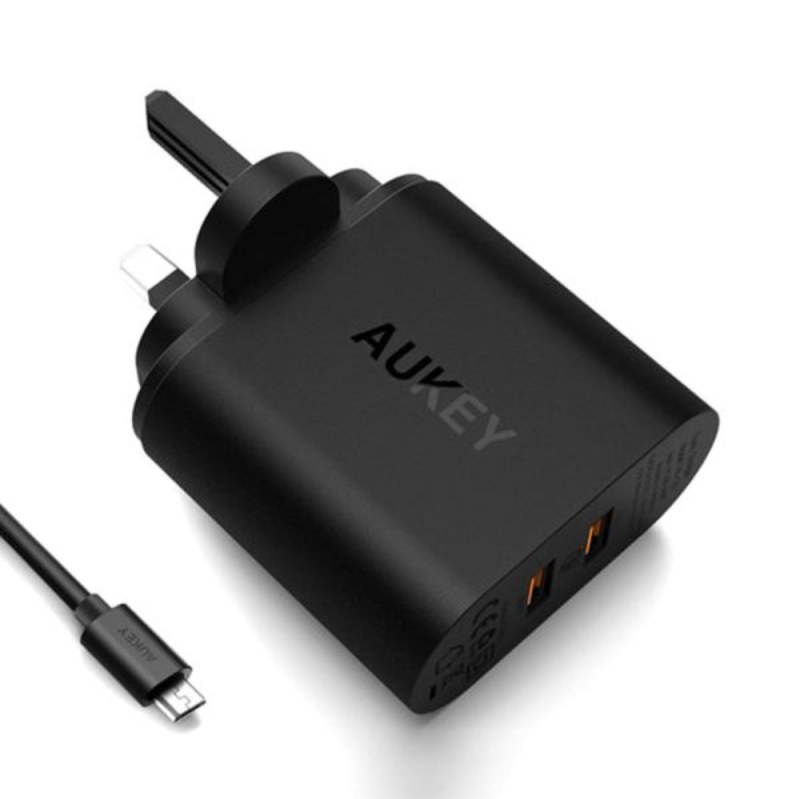 شارژر دیواری Aukey مدل PA.T16 دو پورت
