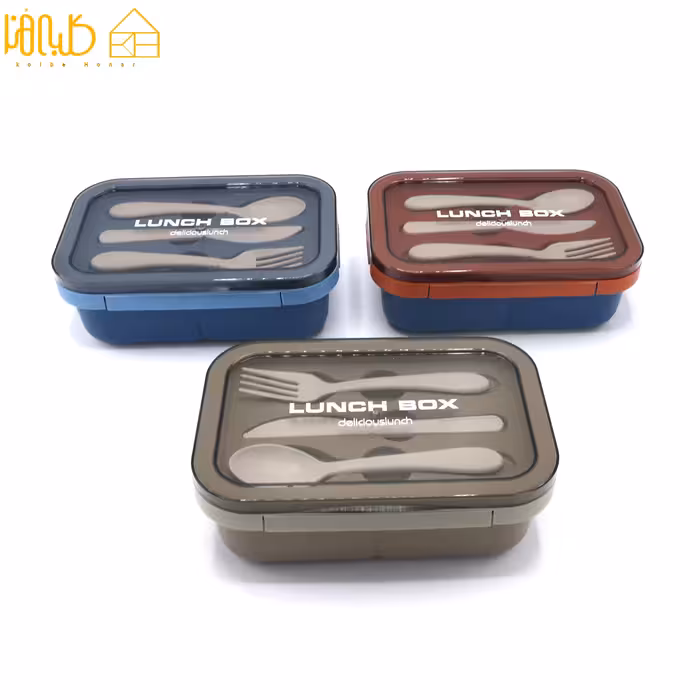 ظرف غذا قاشق چنگال دار 722