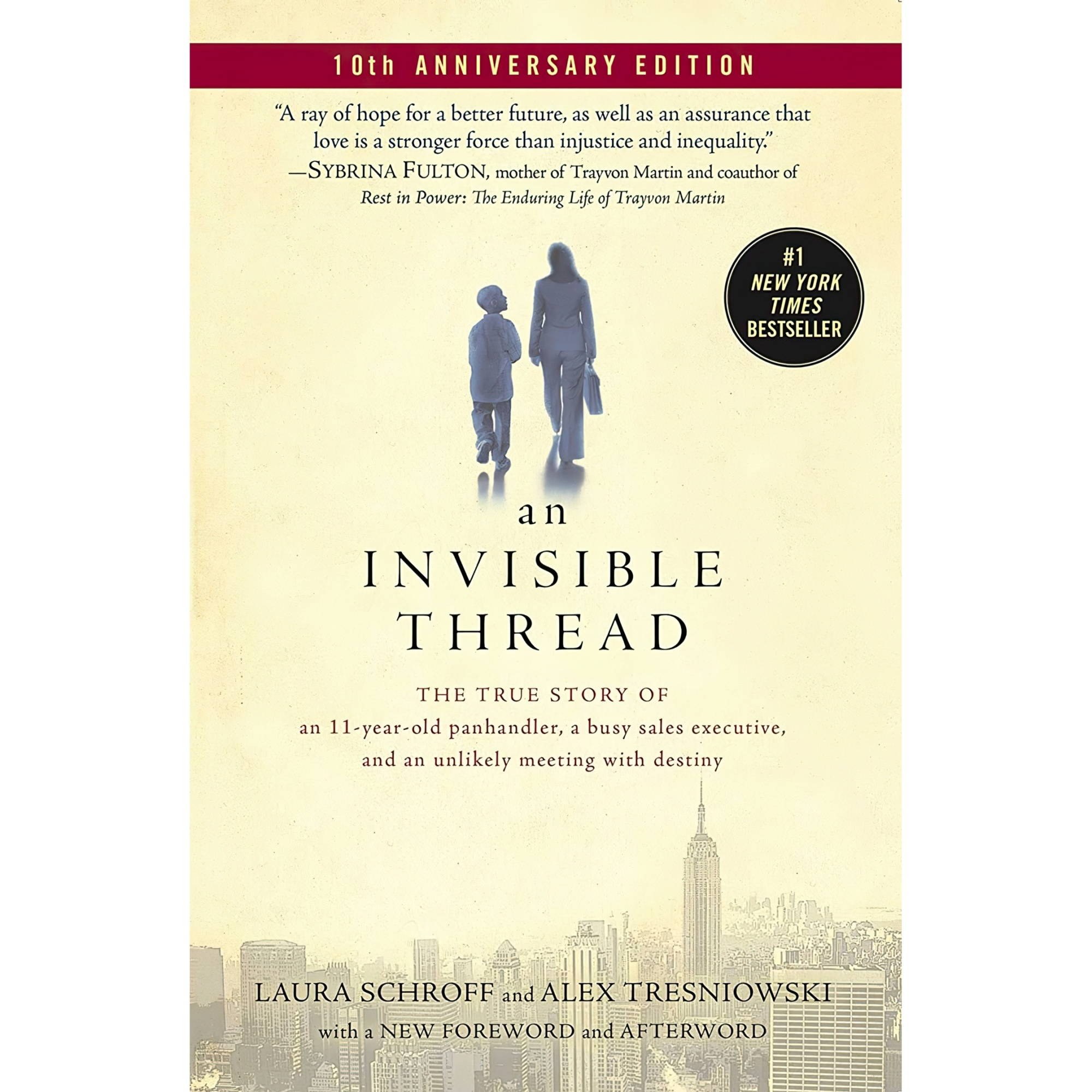 کتاب زبان اصلی An Invisible Thread The True Story of an YearOld Panhandler a Bus
