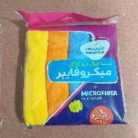 دستمال آشپزخانه گردگیری میکروفایبر 8 عددی