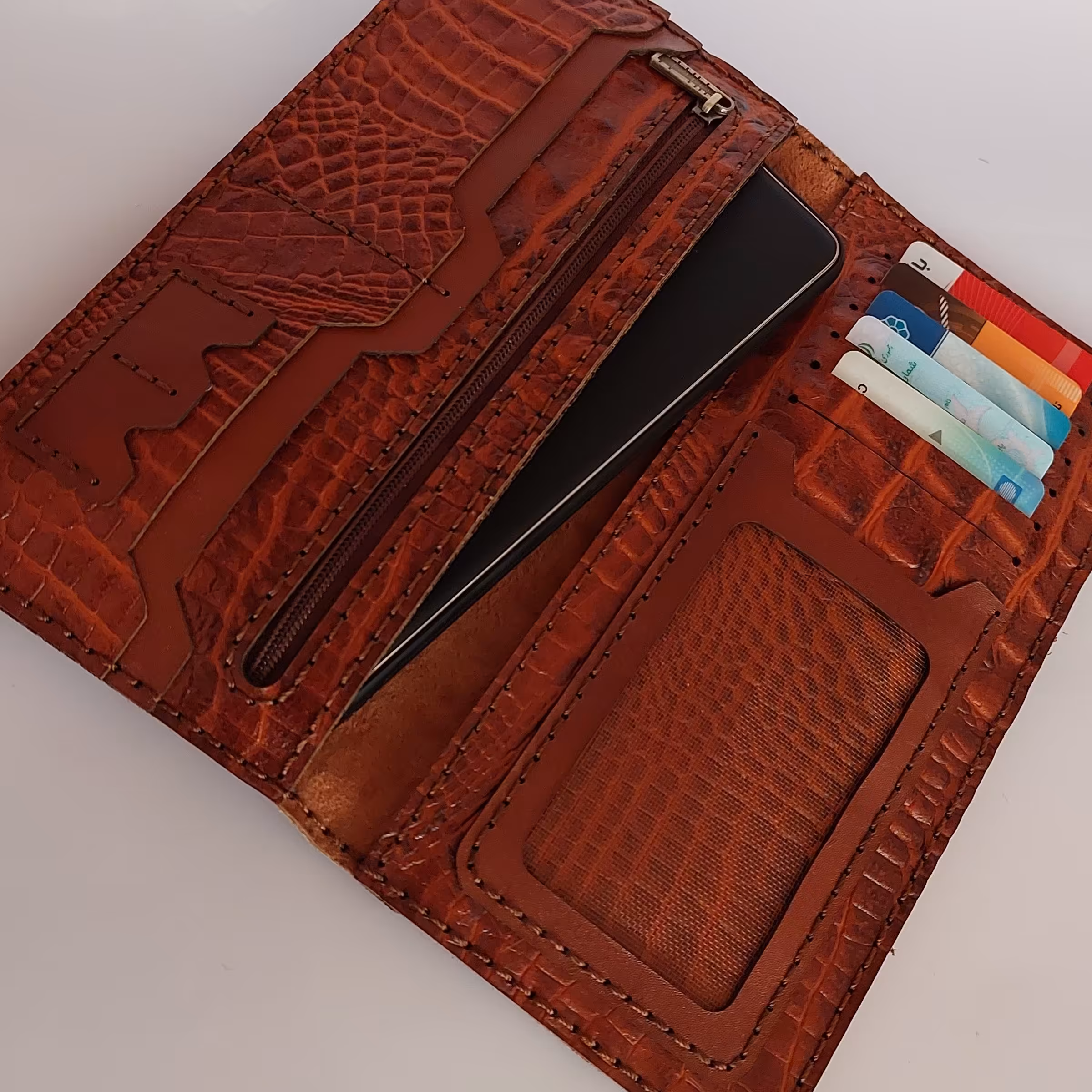 کیف پول دست دوز