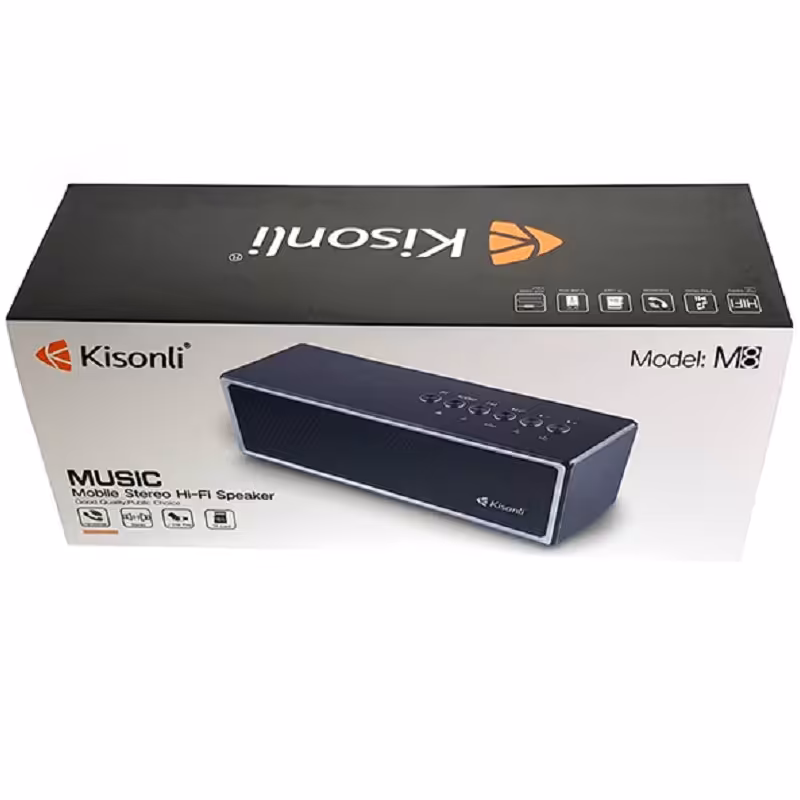  اسپیکر بلوتوثی شارژی کیسونلی  KISONLI M8 