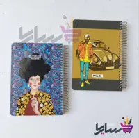 دفتر یادداشت 8-1 نیلای کلاسیک 80 برگ