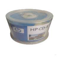 CD خامHP بسته 50 عددی وارداتی از کشور تایوان فضای ذخیره سازی700MB معادل 80 دقیقه