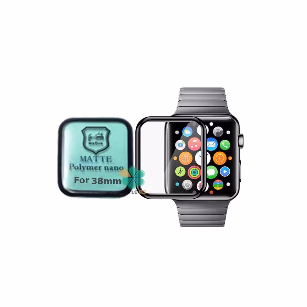 گلس مات ساعت اپل واچ Apple Watch 38mm مدل Polymer Nano