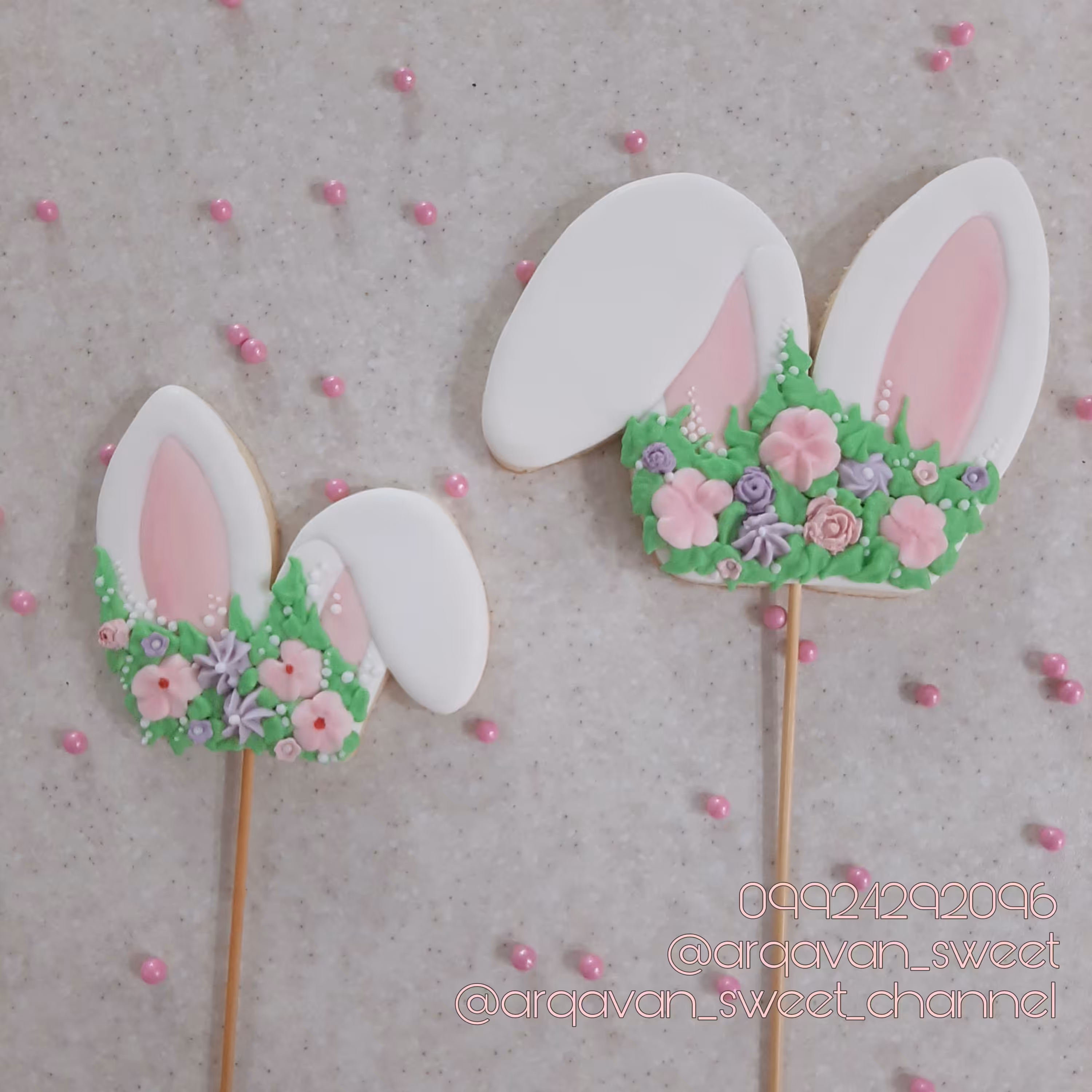 کوکی رویال آیسینگ دکوراتیو طرح خرگوشی