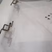 پارچه نیمه ارگانزا ترک تیخور ته طاقه قواره 8 متری با تخفیف زیاد