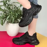 کفش اسپرت زنانه و دخترانه zara مشکی سایز 37 تا 40 