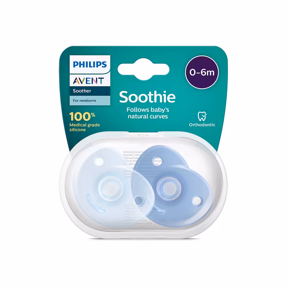 پستانک انگشتی 0 تا 6 ماه فیلیپس اونت Philips Avent بسته دو عددی