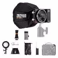 نور حرفه‌ای پرتابل ژیون مدل Zhiyun MOLUS X100 (کیت پرو) با گارانتی اصلی