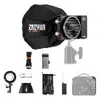 نور حرفه‌ای پرتابل ژیون مدل Zhiyun MOLUS X100 (کیت پرو) با گارانتی اصلی