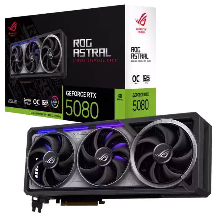 کارت گرافیک ایسوس ASUS RTX 5080 ROG Astral OC 16GB