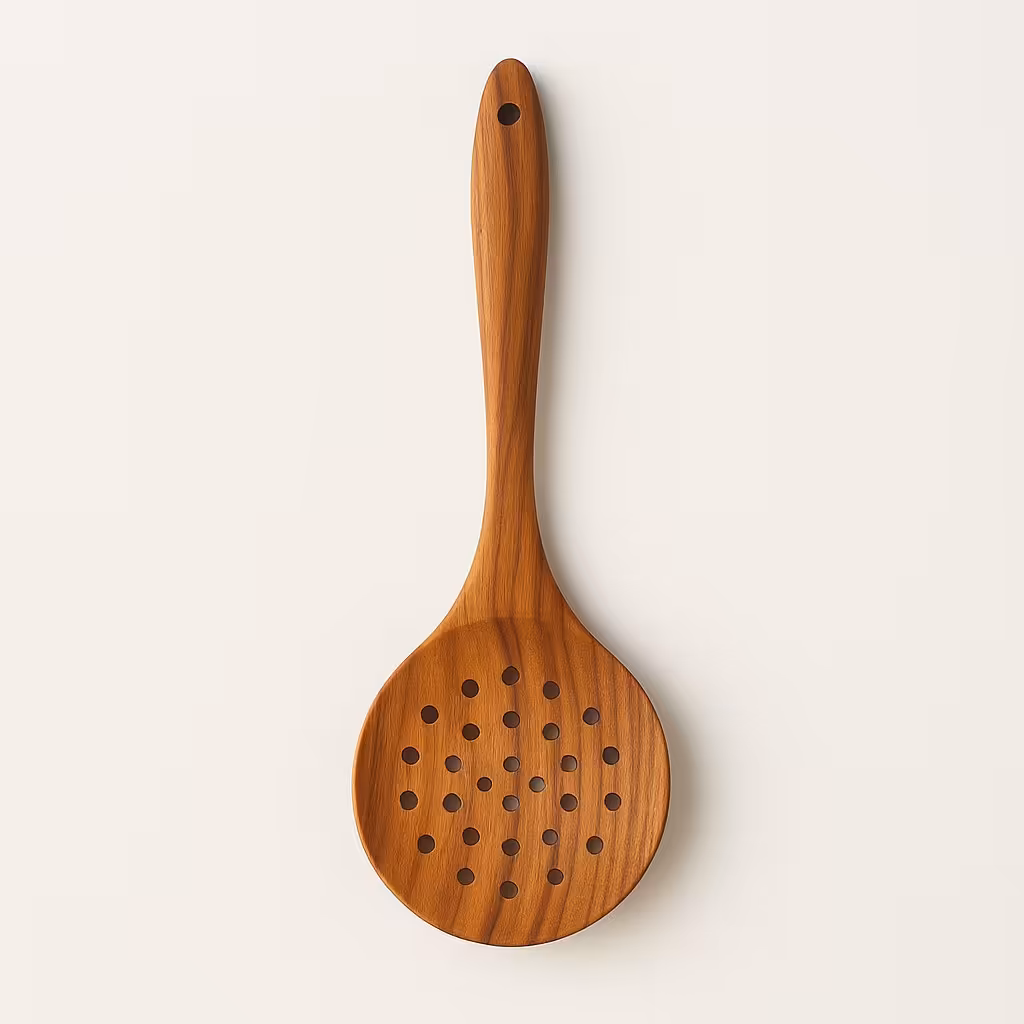  کفگیر چوبی پلویی 30 سانتی 