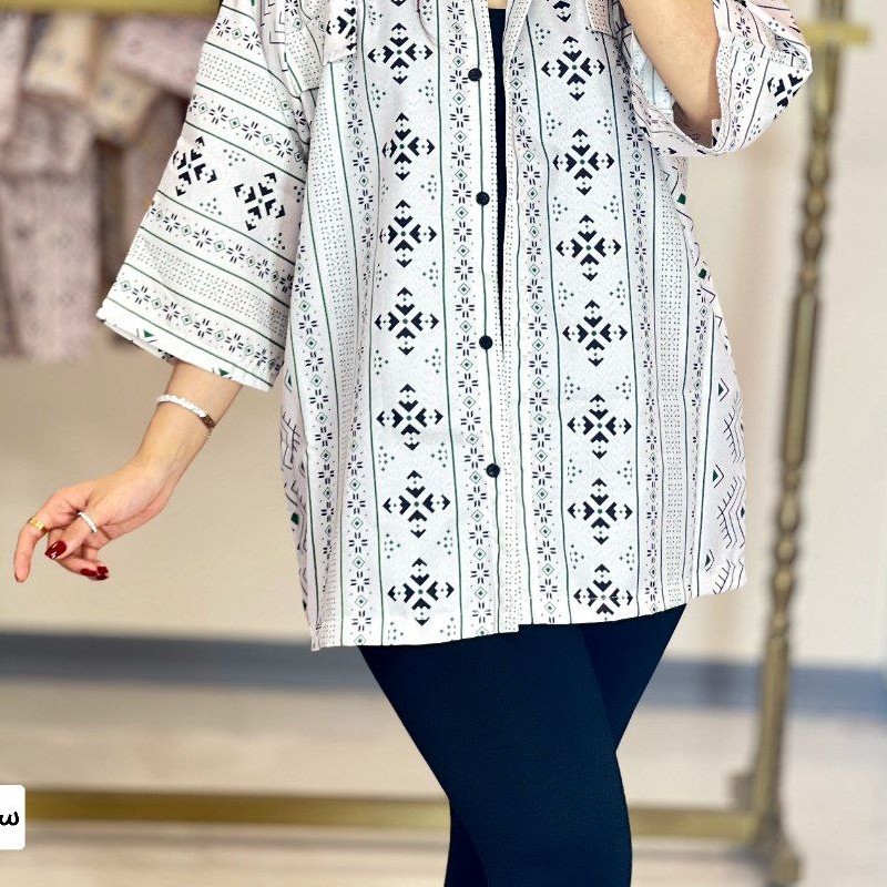 مانتو زنانه تترون چاپی