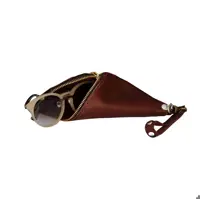 کیف عینک مدرن - چرم طبیعی