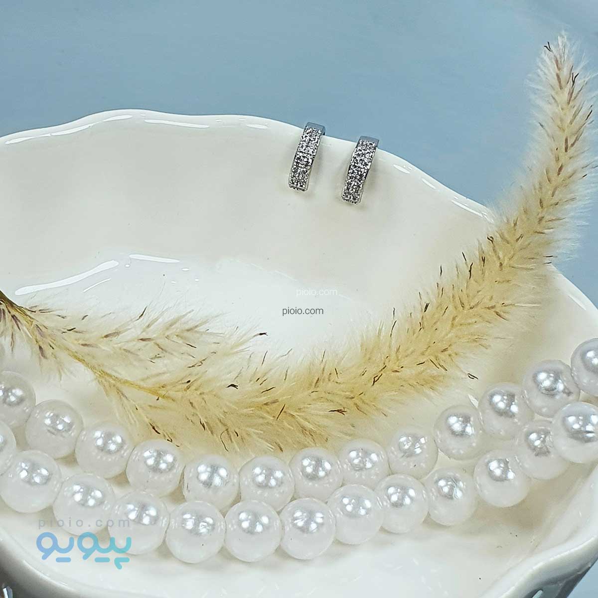 ست گوشواره طرح نیم دایره