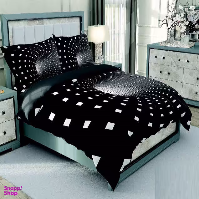 سرویس خواب طرح سه بعدی کد 2160 دو نفره شش تکه