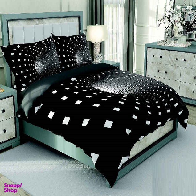 سرویس خواب طرح سه بعدی کد 2160 دو نفره شش تکه