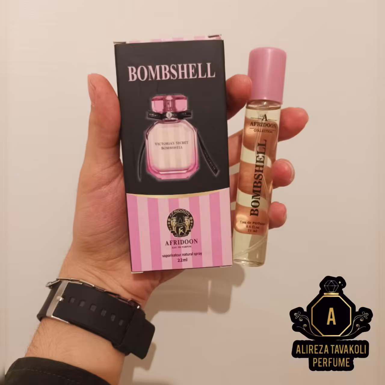عطر بامب شل با طبع خنک 24 میل 