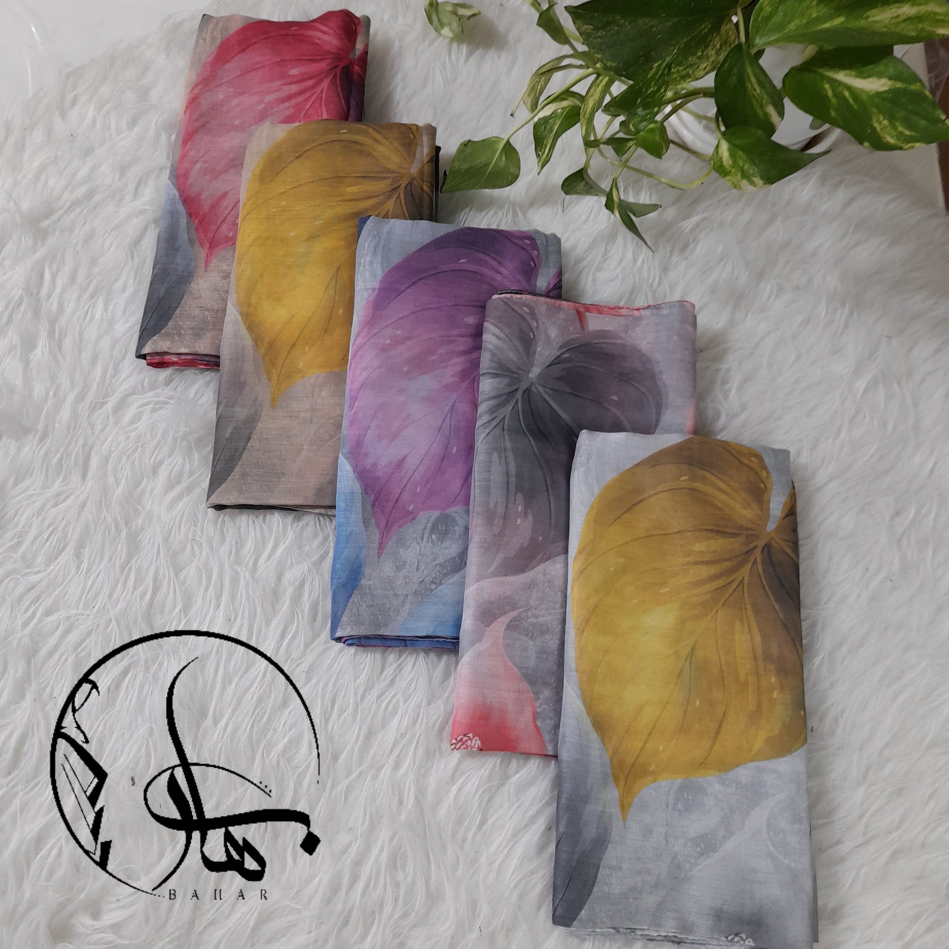 روسری نخی کلاسیک قواره 120