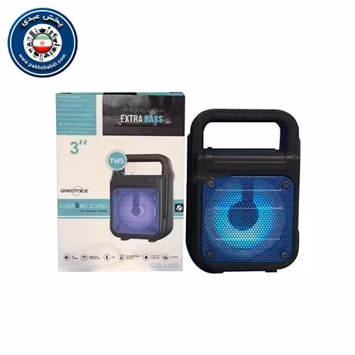 اسپیکر بلوتوثی شارژی قابل حمل مدل GTS-1362