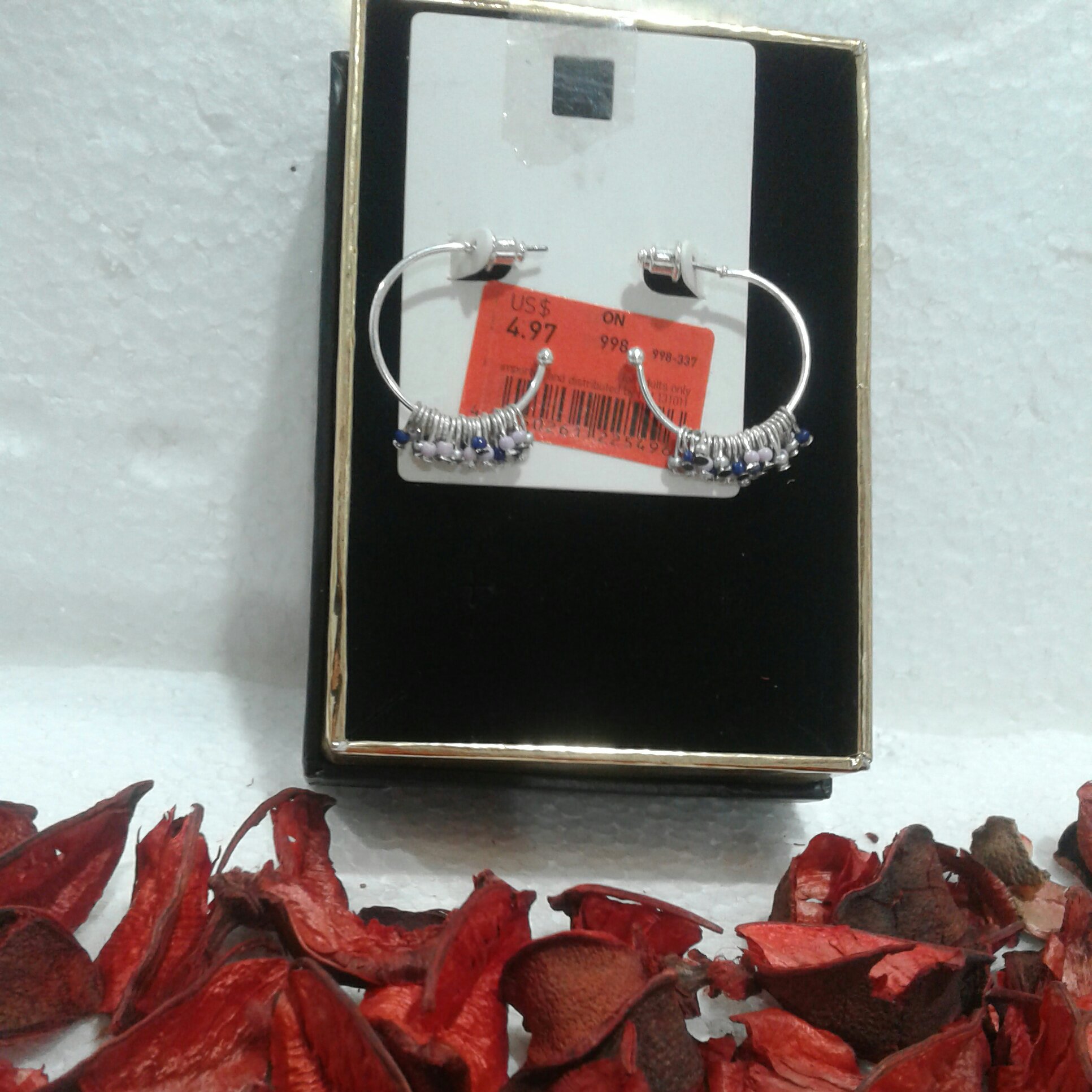 کد360  گوشواره دخترانه  گوشواره زنانه  گوشواره استیل