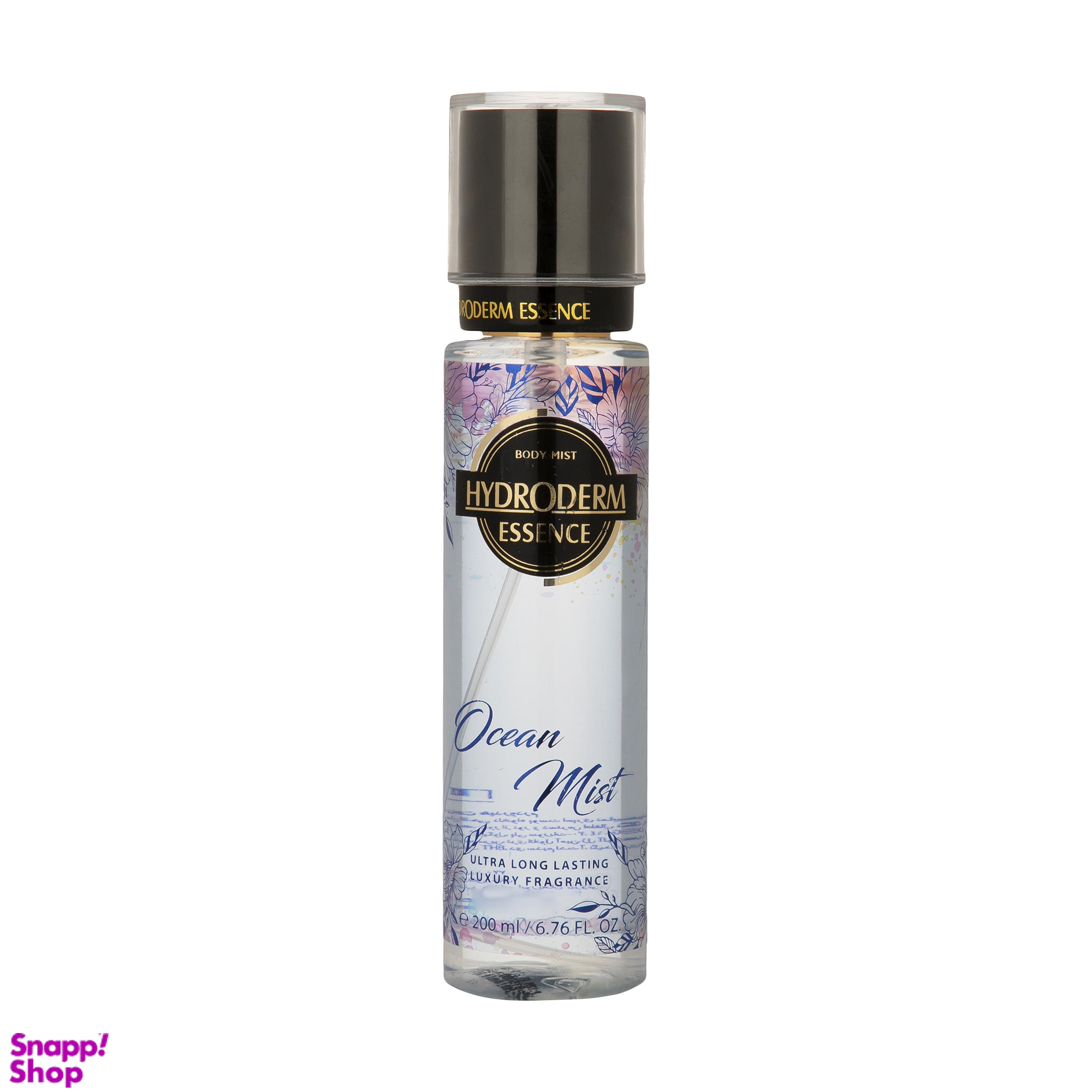 اسپری بدن زنانه هیدرودرم (Hydroderm) مدل Ocean Mist حجم 200 میلی‌‌لیتر