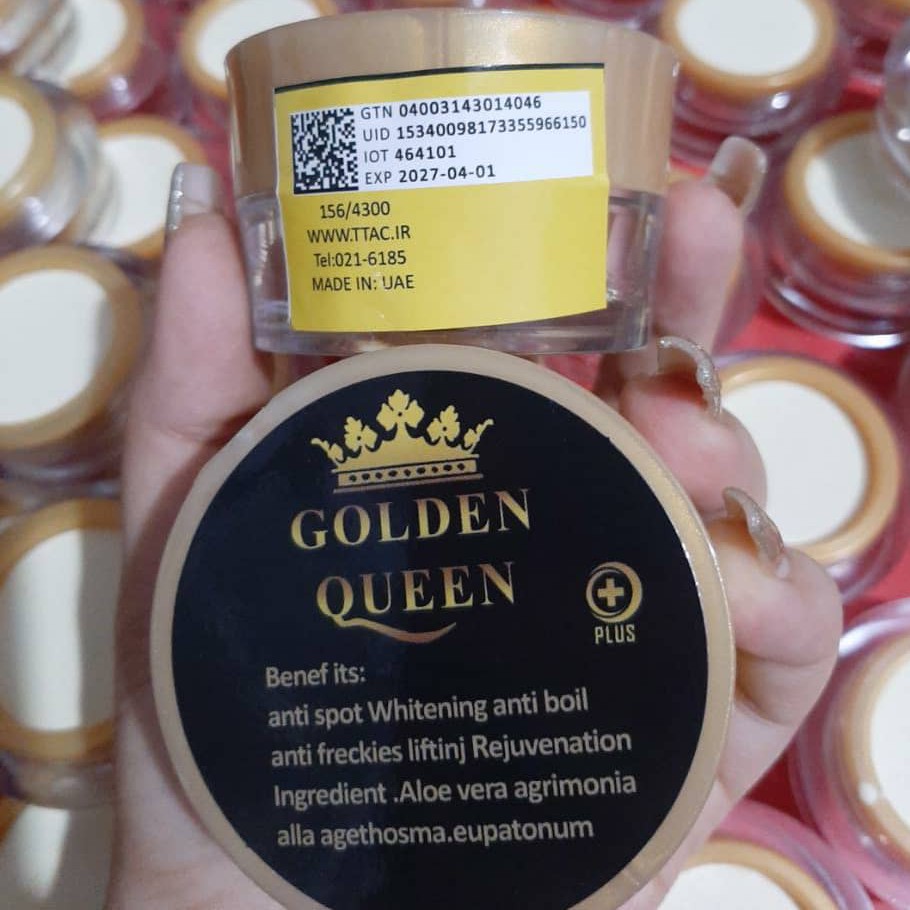 کرم گلدن کویین پلاس تاچ پهن اصلی کیفیت عالی 