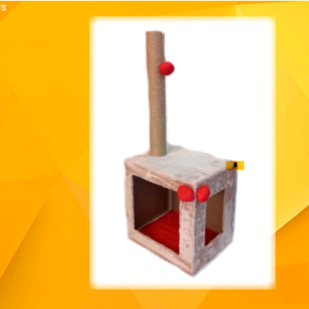 جای خواب اسکرچر دار گربه (پس کرایه)