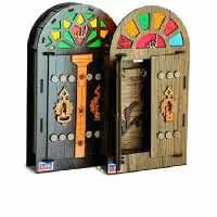 جاکلیدی دیواری چوبی (ارتفاع 20cm)