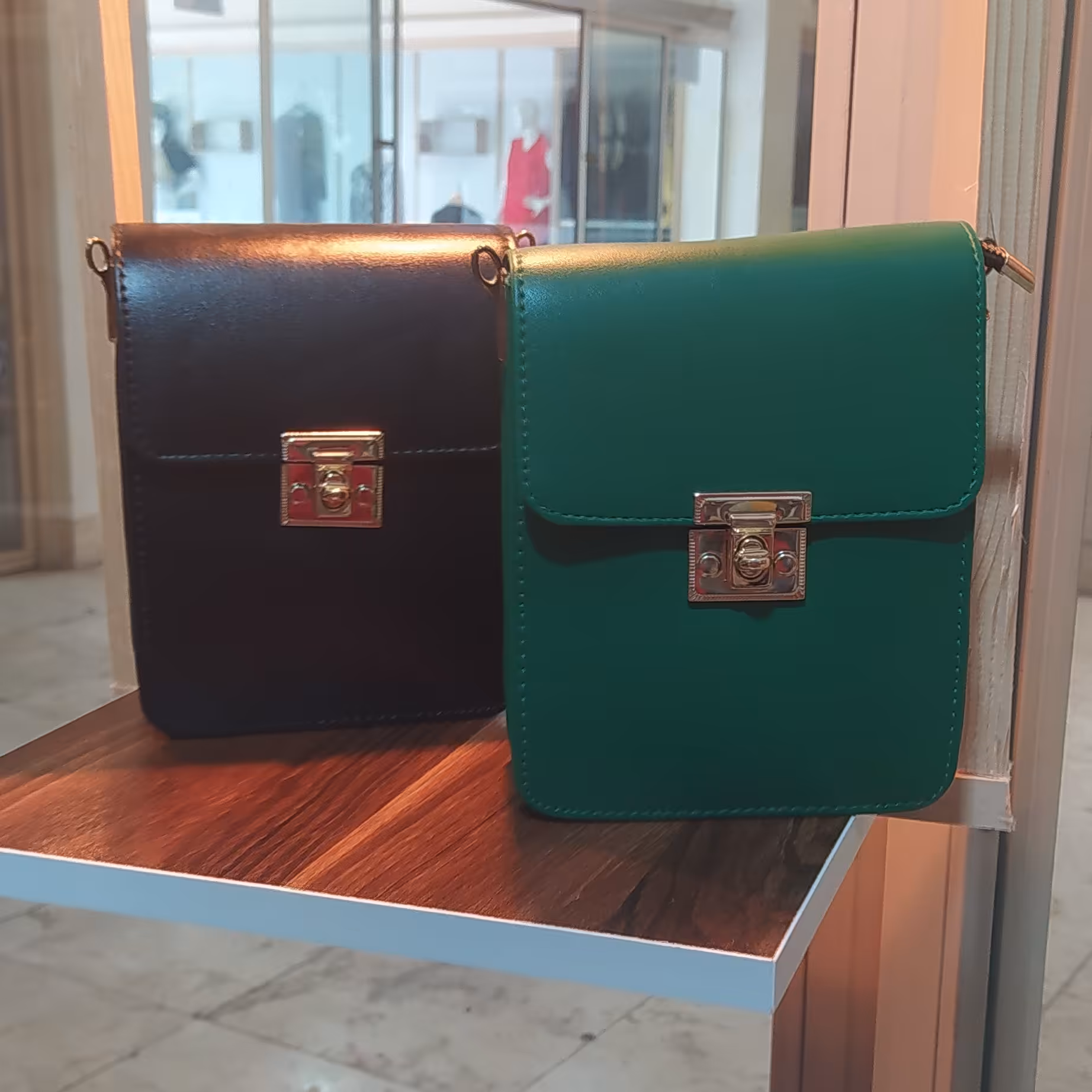 کیف پاسپورتی کوچک تک رنگ 