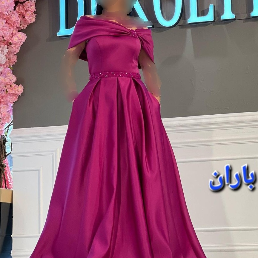لباس مجلسی بلند ماکسی. لباس شب ترک. لباس مجلسی خاص. برند مدل باران