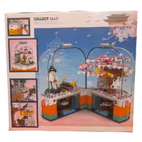 لگوی طرح خانه چینی  به ه همراه آدمک