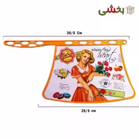 بادبزن چاپدار طرح هوم لیدی رزمن