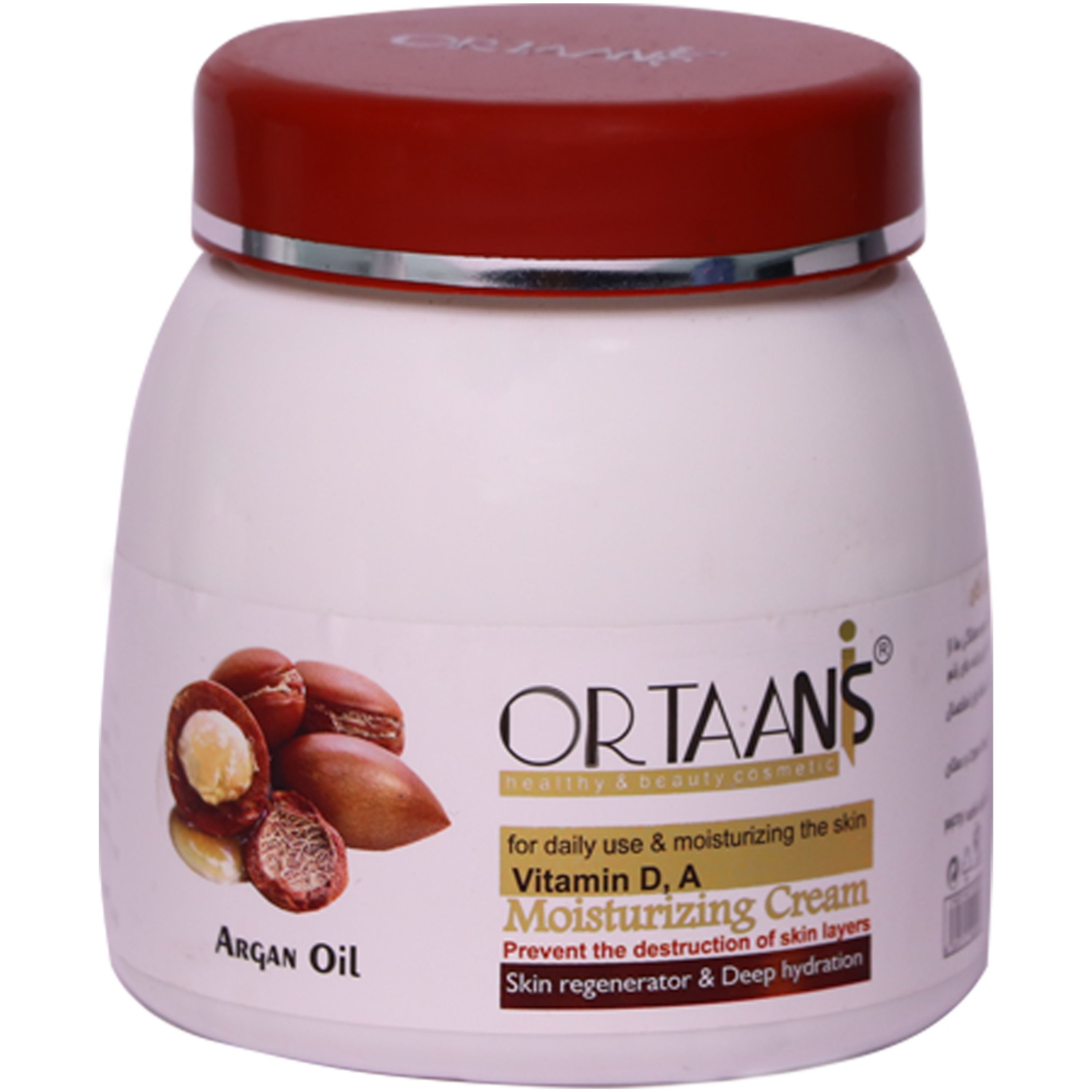کرم مرطوب کننده اورتانیس مدل آرگان حجم 300 میلی لیتر