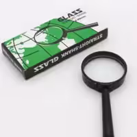 ذره بین با قطر عدسی 40 میلی متر با بدنه پلاستیکی مشکی رنگ