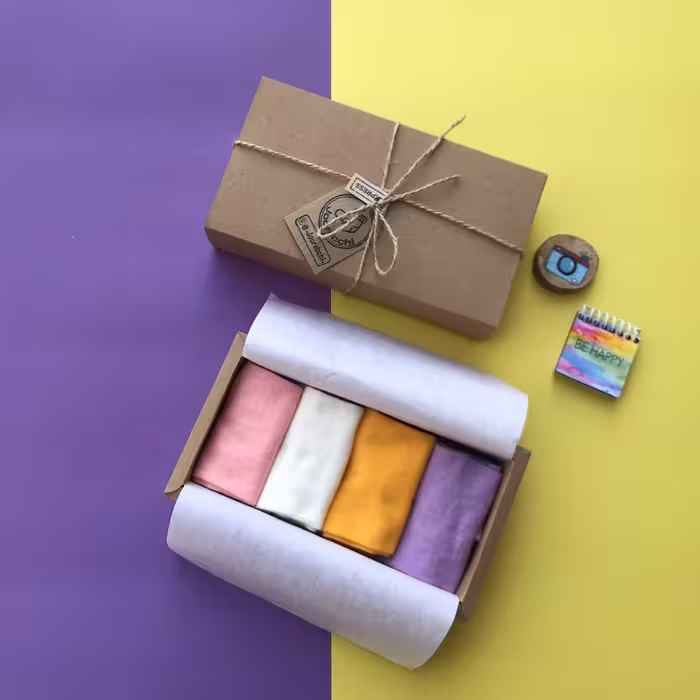 پک جوراب مدل پاستیل 4 عددی