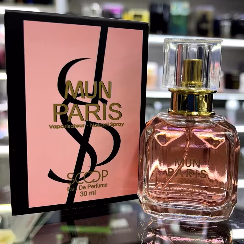 عطر جیبی زنانه اسکوپ مدل MUN PARIS حجم 25 میلی لیتر با رایحه شیرین | amazonchi
