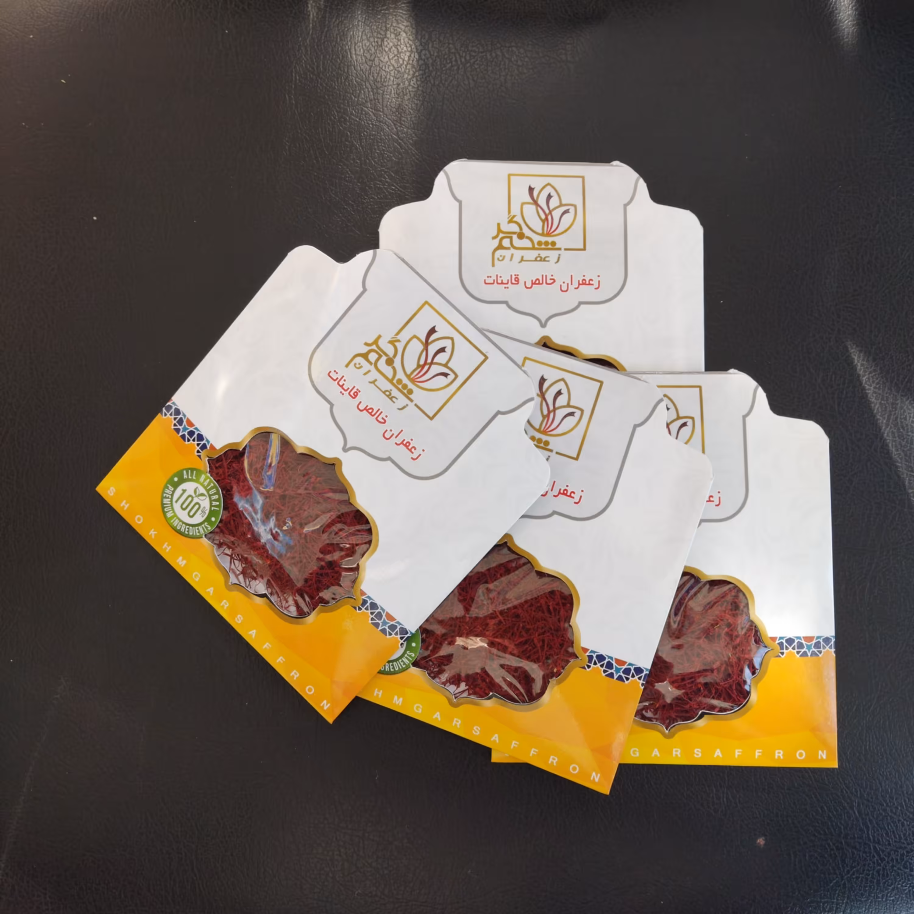 زعفران سرگل درجه دو (پک 5عدد یک مثقالی)
