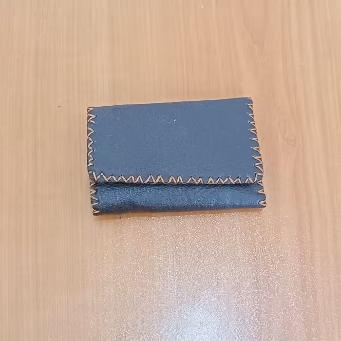 جا کلیدی و جا کارتی ( چرم دست دوز 