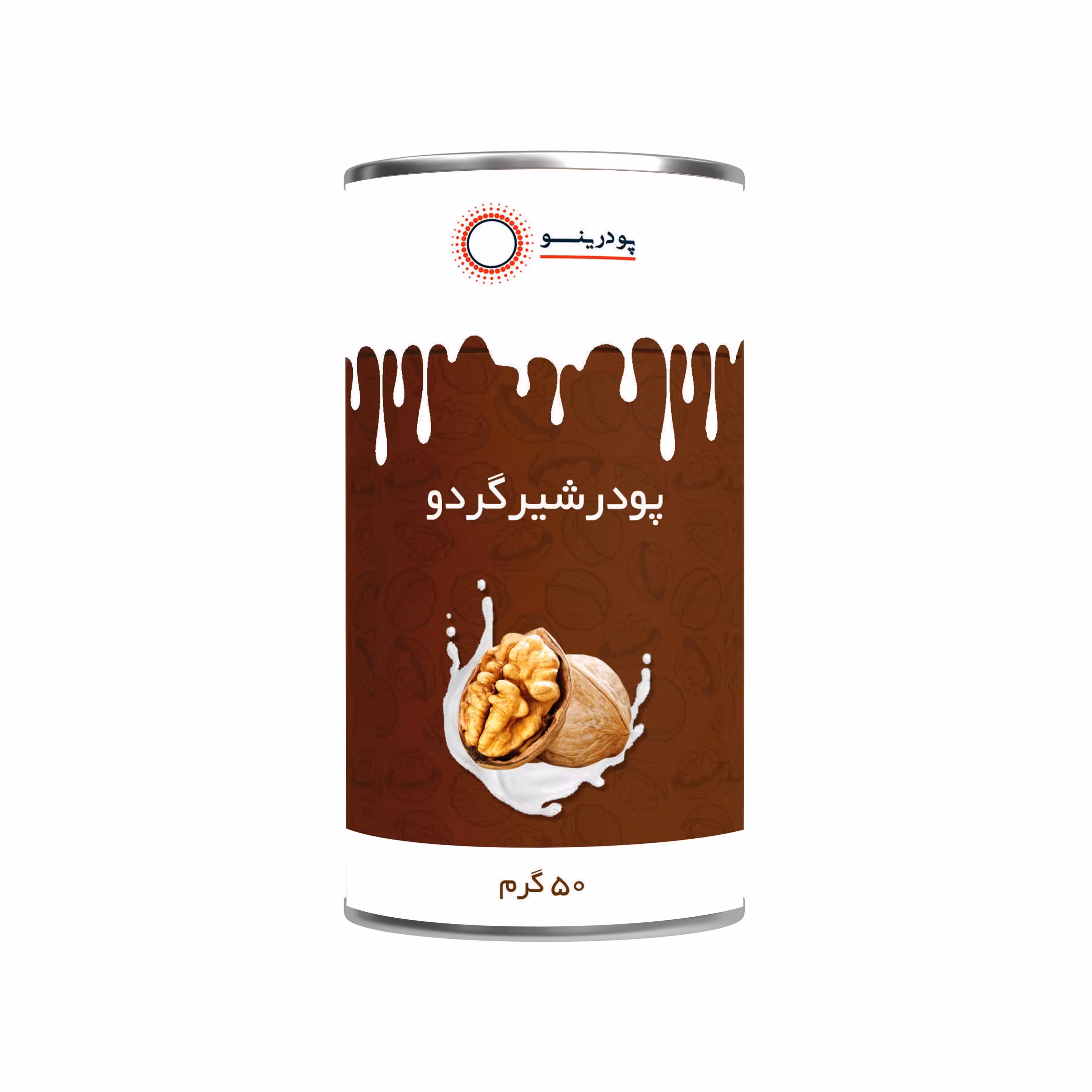 پودر شیر گردو 50 گرمی پودرینو